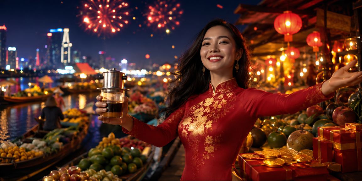 Khách hàng thưởng thức cà phê và chơi cá cược esports tại khu vực sông Mekong